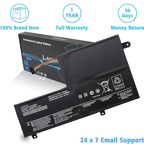 Laqueena L 14 L 3 P 21 Lenovo Flex 3-1470 Flex 3-1570 Edge 2-1580シリーズ内蔵L 14 M 3 P 21 L 14 M 2 P 21 L 14 L 2 P 21 11.1 V 45 Wh 3セル LAQUEENA L14L3P21 Laptop Battery Compatible with Lenovo Flex 3