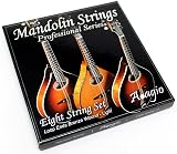 Adagio Pro Mandolin String Set Phosphor Bronze Wound 010-034 Loop End view 6