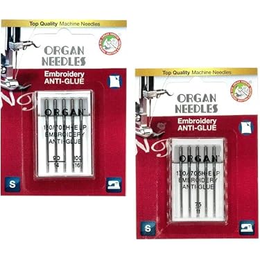 Amazon Best Sellers: Best Embroidery Machine Needles