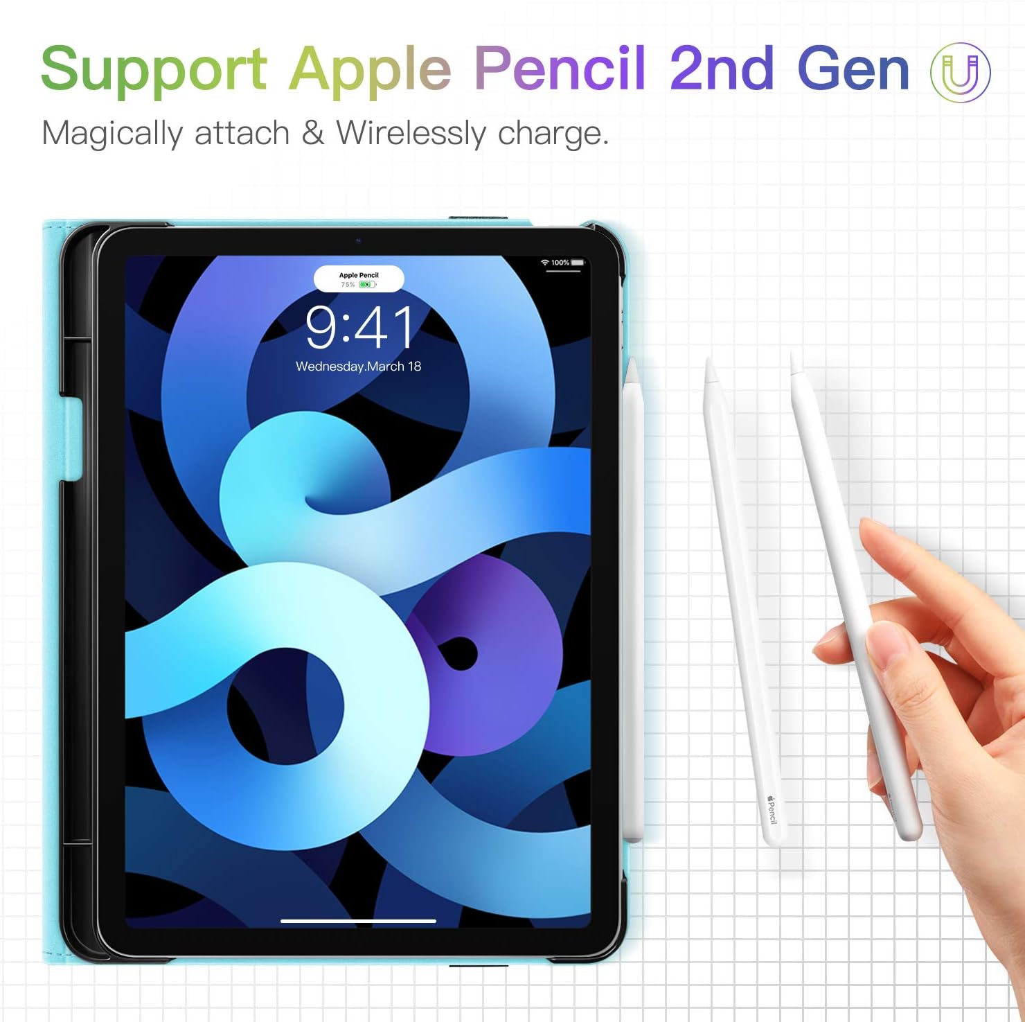FINTIE Case for iPad Air 11 Inch M4 (2026)/M3 (2025)/M2 (2024), iPad Air 5th Generation (2022) 10.9 Inch - Image 5