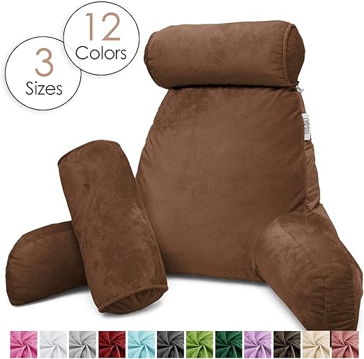 Amazon Com Nestl Reading Pillow Includes 1 Extra Large Bed Rest
