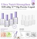 Saviland Dip Powder Liquid Set 15ml Base Top Activator Brush Saver Castor Oil view 7