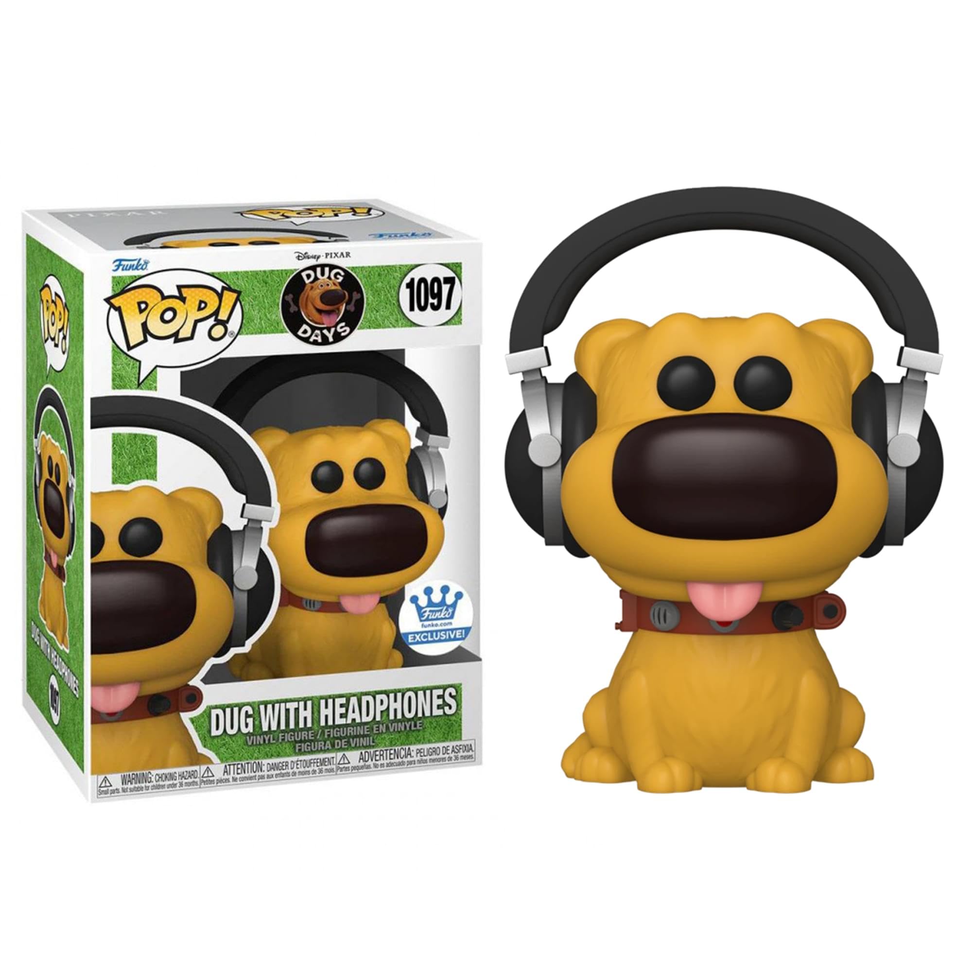 POP! Dug Days 1097 Dug with Headphones Exclusive