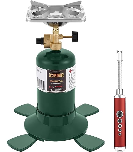 Réchaud De Tente 1200W - Chauffage Et Cuisson Camping, Pliable, Sac De Rangement - Pour Randonnée, Pêche, Hiver