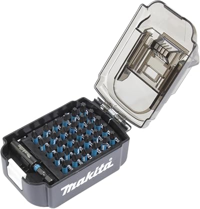 Makita E-03084 31 Piece Impact Bit Black Set with Holder - Battery Box