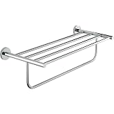 Grohe 40462001 BauCosmopolitan Multi-Towel Rack 510mm, Polished Chrome