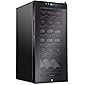 Ivation 18 Bottle Compressor Wine Cooler Refrigerator w/Lock | Large Freestanding Wine Cellar For Red, White, Champagne…