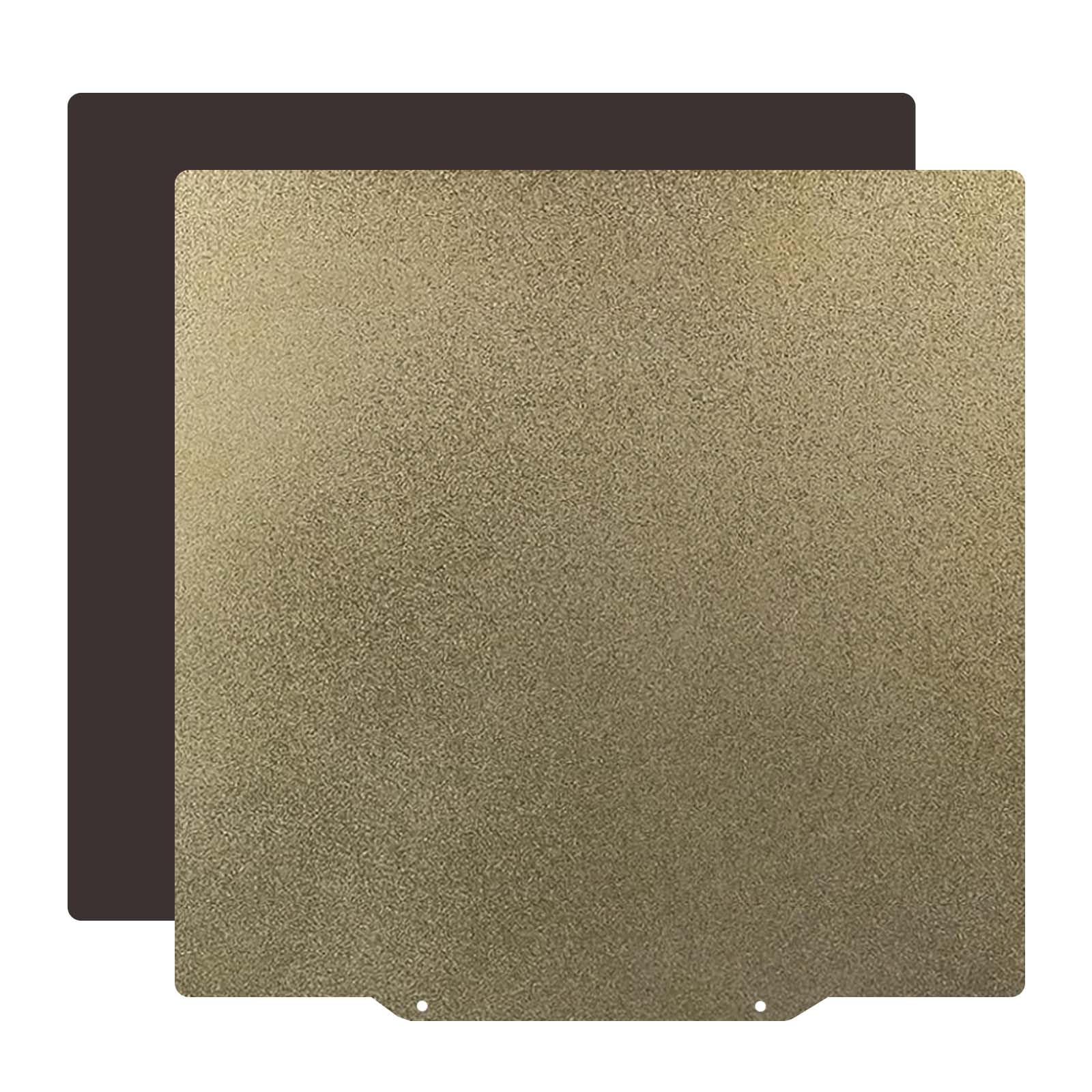 IdeaFormer Double Sided Textured PEI Build Plate 220x220mm, Flexible PEI Magnetic Build Plate Spring Steel Sheet for MK2/MK2A, for Anet A8, Anet A6, Reprap