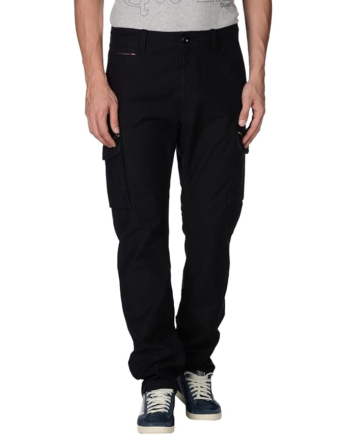 Diesel Mens Industry Cargo Pants Trousers (31x32) Black Amazon.co.uk