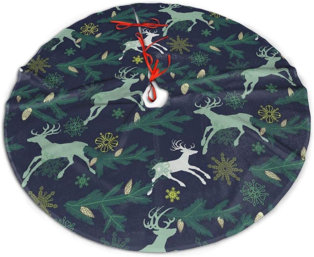 Gujey Weihnachtsbaum Rock 90cm - Christbaumdecke Für Weihnachtsdekoration