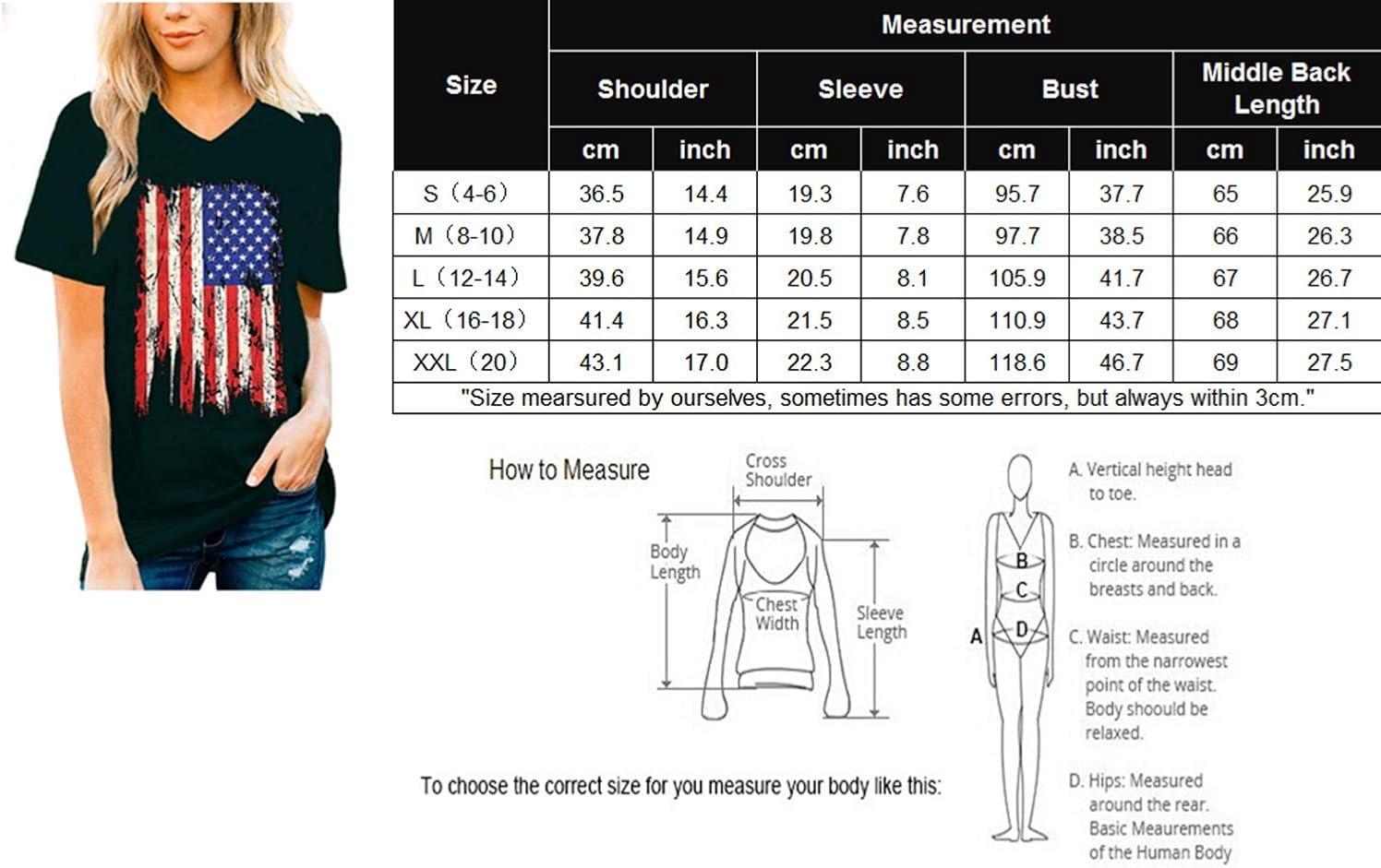 Women's Funny Holiday Short Sleeve V-Neck Graphic Novelty T Shirt: Clothing