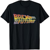 Back to the Future Distressed Logo T-Shirt