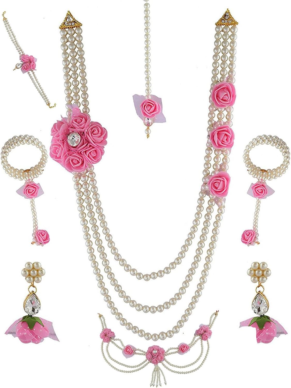 flower jewellery for girls