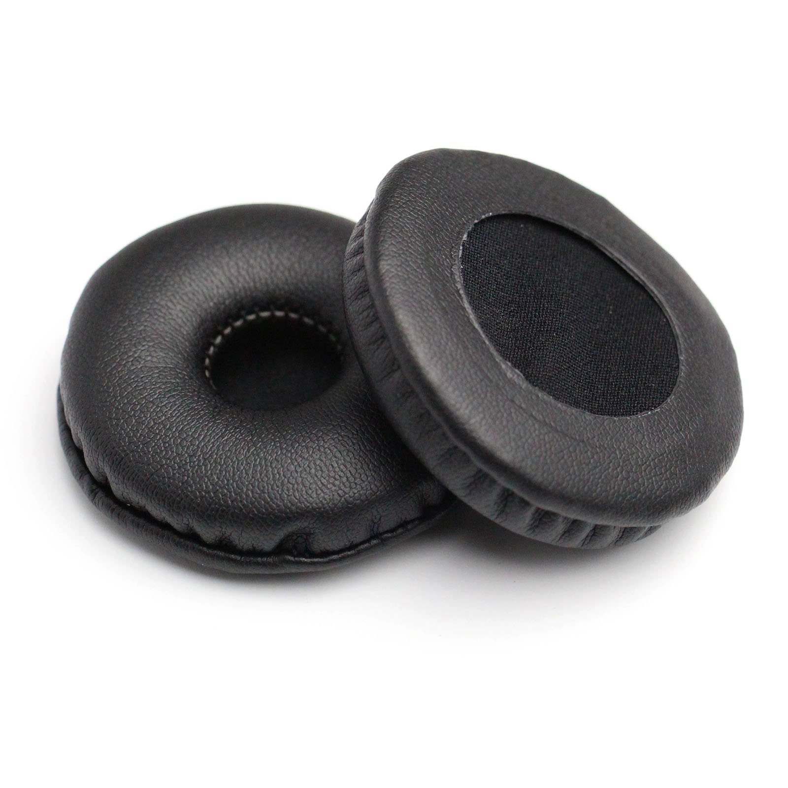 ShineCozy Premium Headphones Earpads Protein Leather Foam Ear Cushions,Headset Ear Pads Spare Replacement Parts (For Universal Size Diameter 55MM J-19)