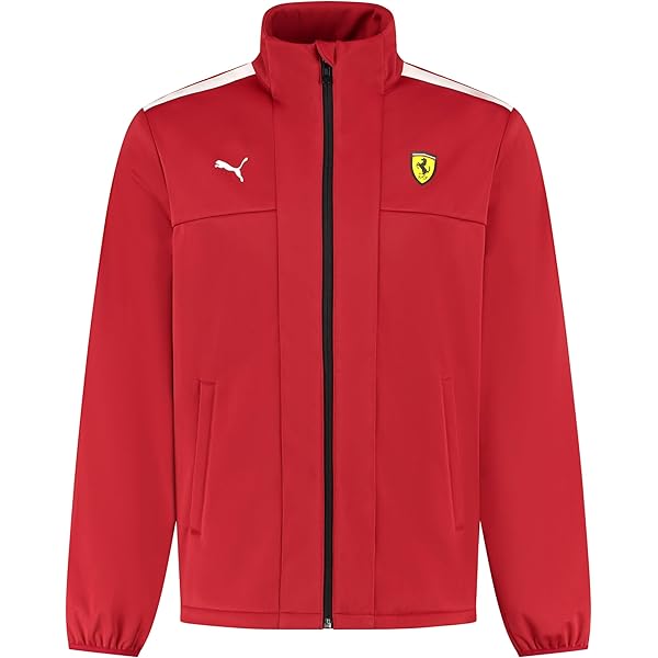 Amazon.com: PUMA Scuderia Ferrari F1 Rain Jacket - Red - Size