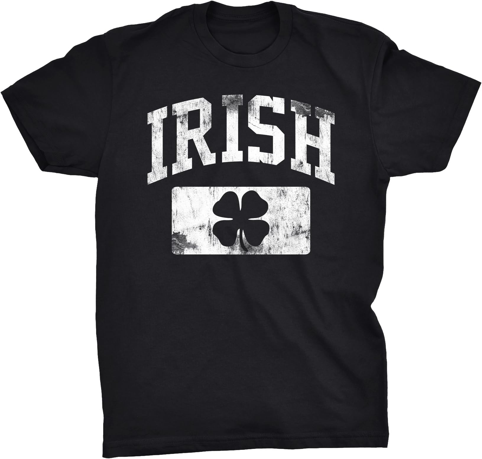 ShirtInvaders Irish Athletic - Distressed - St. Patricks Day Drinking T-Shirt - 20 Color Options