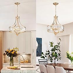 Majhoiw Crystal Chandeliers for Dining Room Modern