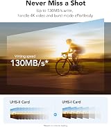 Lexar Silver Pro SD Card 64GB UHS-II V60 U3 C10 SDXC Read 280MB/s view 3