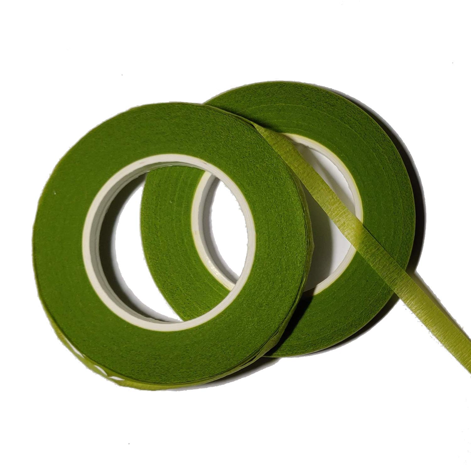 Art of Cake sugarcraft & cake Decorating- Floristry Tape/florist tape light green (6mm wide and 27m long)-for wrapping sugar flowers Florist tape Light Green 6mm x 27m (2x6mm per pack)