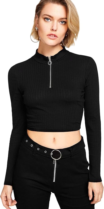 zip up top long sleeve
