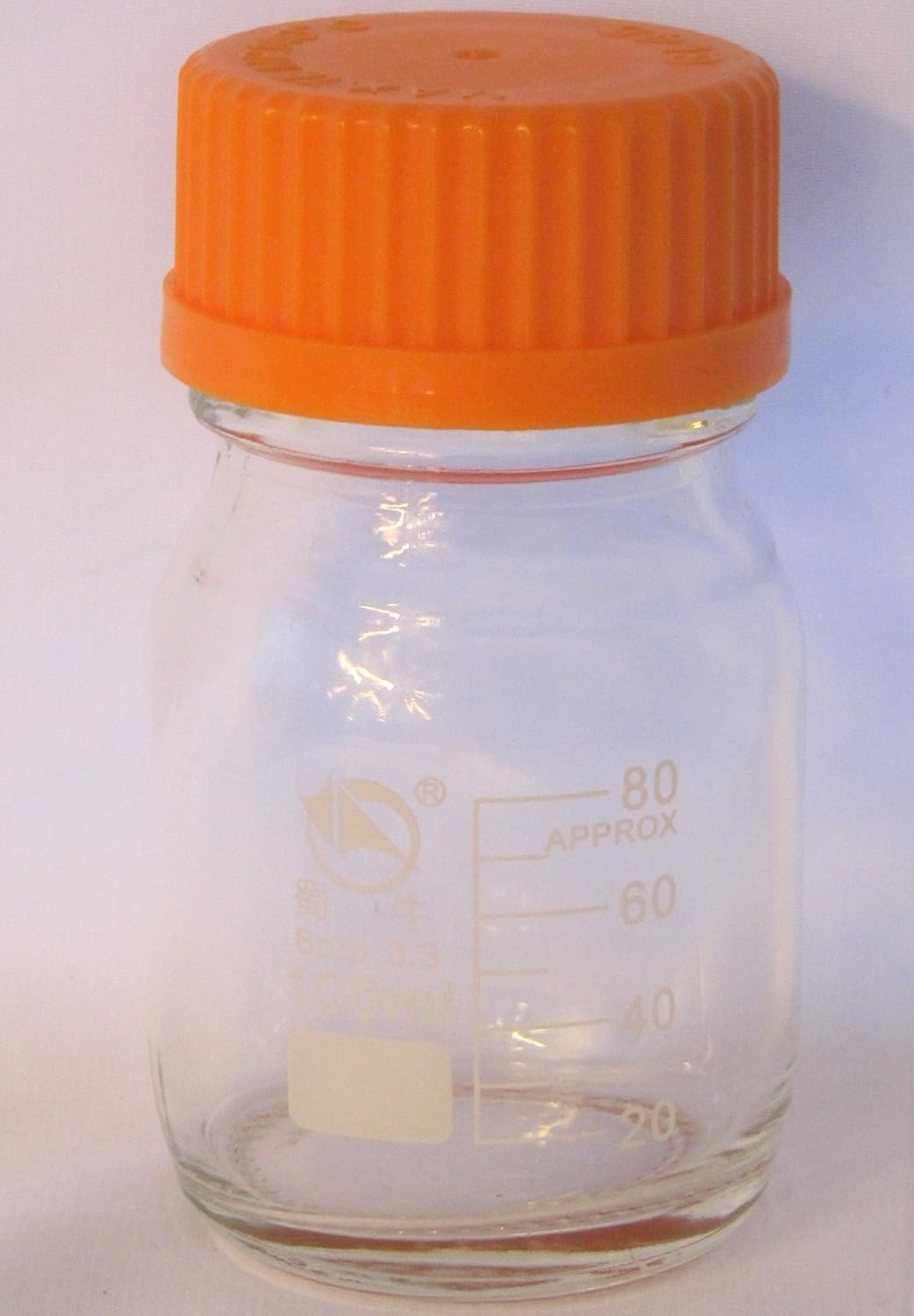 500 ml Autoclavable Borosilicate Glass Round Lab Media Storage Bottles