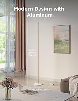 Govee RGBIC Floor Lamp Gold LED Corner Lamp Alexa Matter 16M Colors 85 Modes view 2