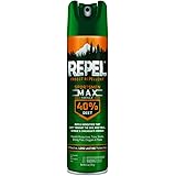 Repel 33801-1 Sportsmen Max Insect 6.5-oz Aerosol 40% DEET, 12-PK, 6.5 oz Count