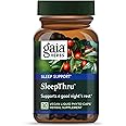 Gaia Herbs SleepThru - Natural Sleep Support Supplement with Organic Ashwagandha Root, Organic Magnolia Bark, Passionflower, and Jujube Date - 30 Vegan Liquid Phyto-Capsules (15-Day Supply)