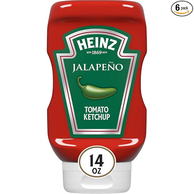 Heinz Ketchup with Jalapeno (14oz 