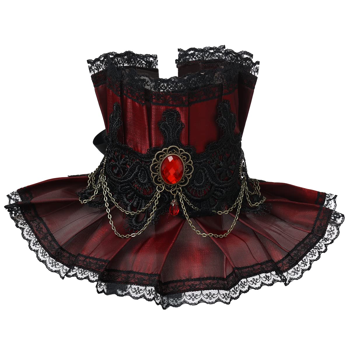 GRACEART Victorian High Neck Choker Collar