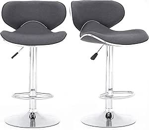 El Jardín De Hogar Textil Taburetes Set De 2 Sillas De Comedor De