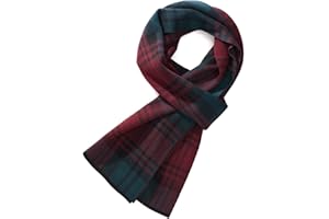 FULLRON Men Winter Merino Wool Knit Scarf - Warm Soft Cashmere Feel Neck Scarves