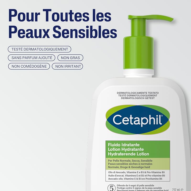 Lotion Hydratante, Visage et Corps, 236ml