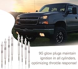 12639701 Diesel Glow Plugs 9G for Duramax LLY LML