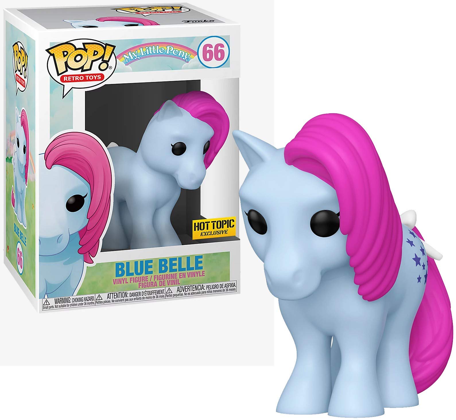 Funko POP! Vinyl: MLP - Blue Belle - My Little Pony TV - Collectable Vinyl Figure - Gift Idea - Official Merchandise - Toys for Kids & Adults - TV Fans - Model Figure for Collectors and Display