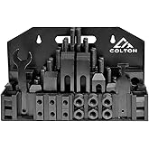 Colton 58010 | 60Pc Premium 5/8" T-Slot Clamping Kit 1/2"-13 UNC Thread