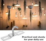 RosewineC 3 Pack Ceiling Hook 68mm Heavy Duty Mount Pendant Fitting view 7