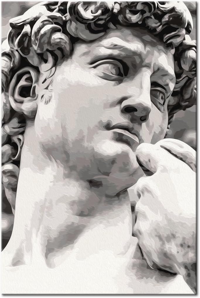 Murando Dipingere Con I Numeri Kit Michelangelo 40x60cm Diy Fai Da Te Quadri Da Dipingere Numerati