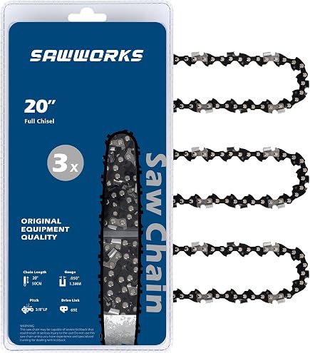 Amazon.com: KAKEI Chainsaw Chain 20 Inch .325