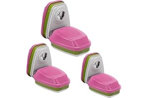 XIANZHO 60926 Respirator Cartridges& Filters(3 Pairs) - Respirator Activated Carbon Filter Protect Against Organic Vapors, Dust, Acid Gases, Formaldehyde Compatible with 6000, 7000, FF-400 Series Respirator