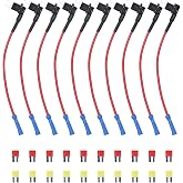 Recoil FT4-10 12V Car Add-a-Circuit Tap Adapter ACZ Blade Fuse/Micro 2 Fuse | with 10pcs 10A and 20A Fuses
