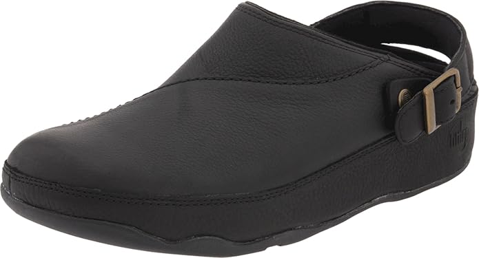 fitflop gogh suede clogs