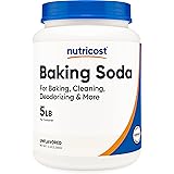 Nutricost Baking Soda (5 LBS) - For Baking, Cleaning, Deodorizing, and More