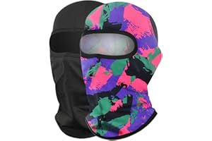 2 Pieces UPF 50+ Balaclavas Ski Mask for Men and Women,UV Protector Helmets Face Mask,Suitable for Outdoor Sports, Camouflage