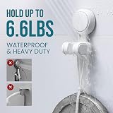 TAILI Suction Shower Head Holder 3 KG, No Drill, Height & Angle Adjustable, view 6