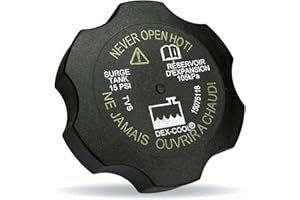 QBOONPT Car Radiator Cover, Engine Coolant Reservoir Cap Replacement OEM#15075118, Car Accessories Radiator Cap Compatible with Chevy Pontiac Buick GMC Cadillac Saturn-Silverado 1500 2500 3500