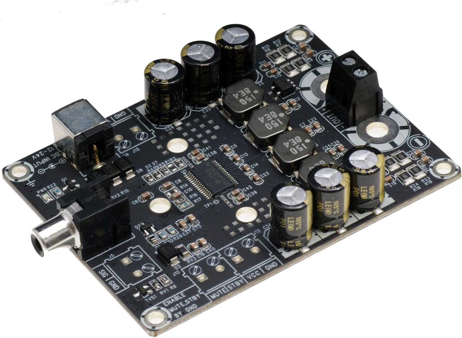 1 x 60Watt Class D Audio Amplifier Board - TPA3118