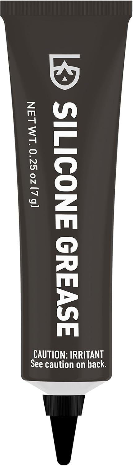 GEAR AID Silicone Grease, Rubber Conditioner and Lubricant for Dive Gear, 0.25 oz