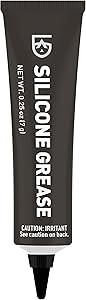 GEAR AID Silicone Grease, Rubber Conditioner and Lubricant for Dive Gear, 0.25 oz