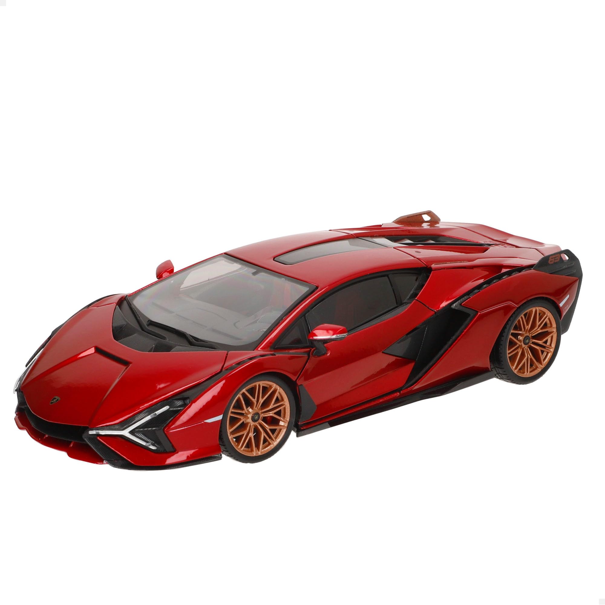 Bburago B18-11046R Lamborghini SIAN 1:18 Scale Die-Cast Collectible Car, Assorted Colours, Red